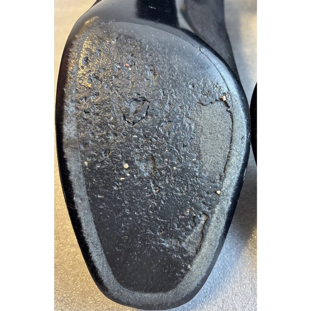 Gucci Womens Size 40.5- US 10.5 Black Horsebit Suede Pumps Classic - Picture 11 of 13
